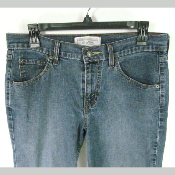 Levi Strauss Signature Jeans Sz 8 Stretch Boot Cut - Picture 2 of 6
